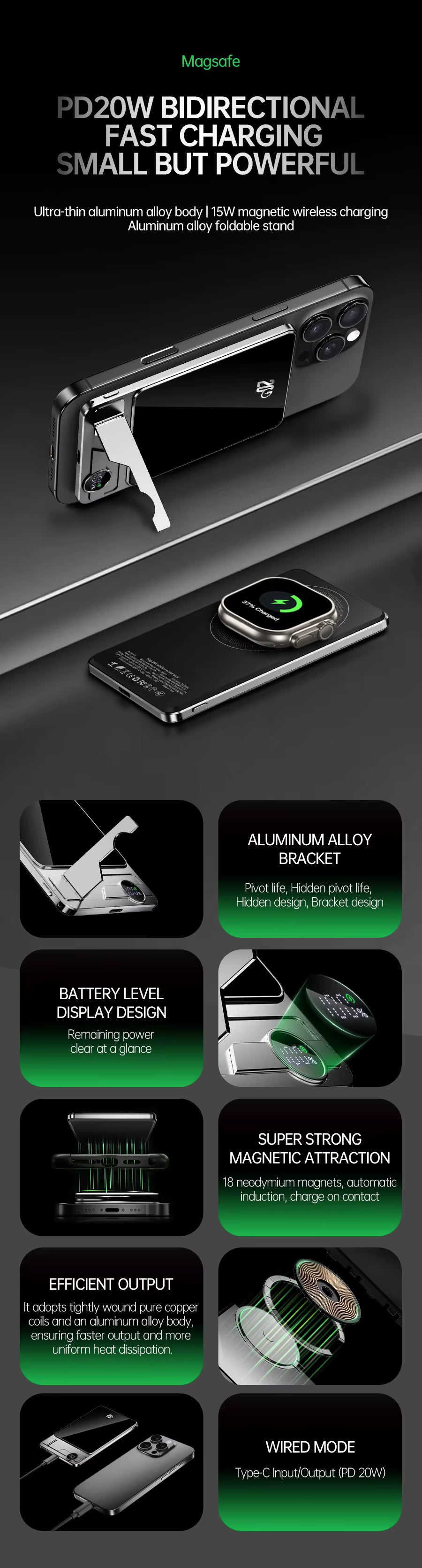 RhinoGuards SlimMag Display Power Bank feature 8