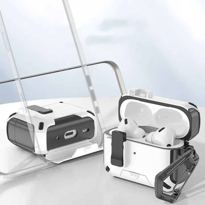 RhinoGuards ArmorPod Case With Free AirPods Cleaning Kit