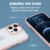 Metal Camera Ring And Metal Buttons Hybrid Case