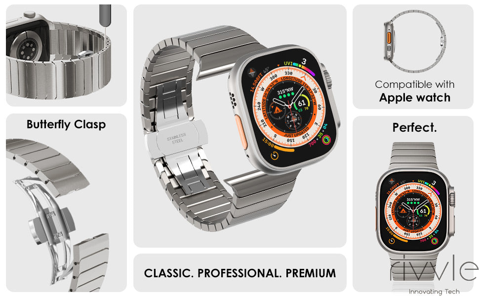 Rivvle EliteLink Bracelet for Apple Watch